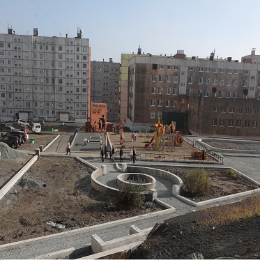 Норильск готовится к новому сезону благоустройства