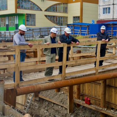 Дмитрий Карасев проинспектировал ход работ на объектах коллекторного хозяйства