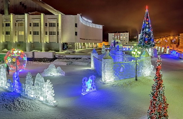 Открытие Снежных городков