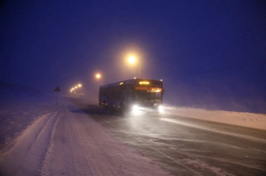 Норильские автобусы в любую погоду довезут до пункта назначения