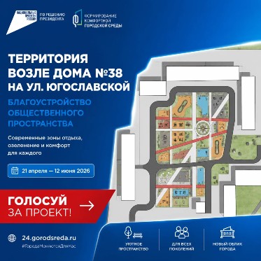 Какой станет территория в Оганере — решают ваши голоса!