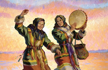 Встречаем солнце после полярной ночи