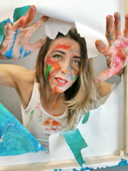 Вышивка по-живому