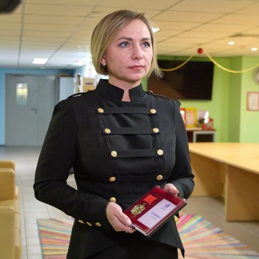 Норильчанку наградили почетной медалью «Трудовая слава России»